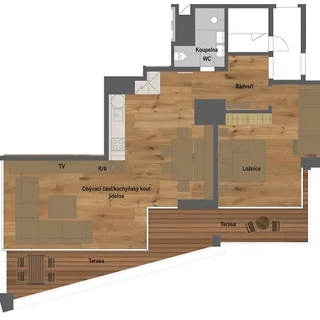 Luxusni Barth - Apartament